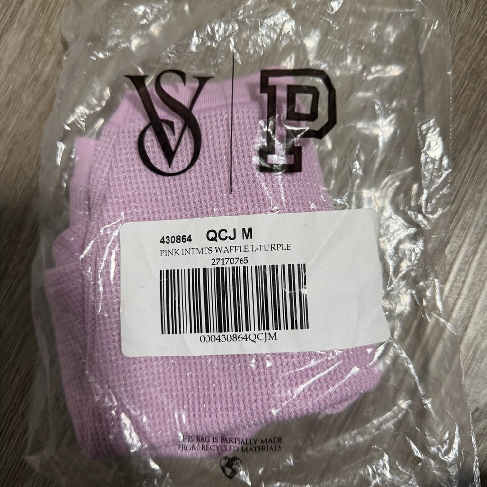 Victoria's Secret Pink Waffle Knit Boyshorts